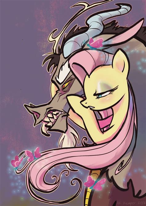 Fluttershy X Discord | Mlp my little pony, Mlp pony, My little pony friendship