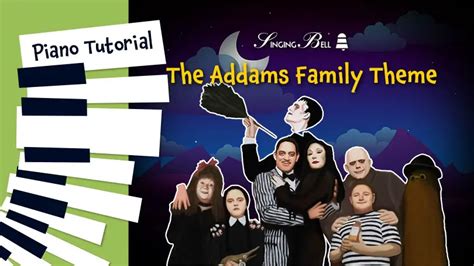 The Addams Family Theme - Piano Tutorial, Notes, Sheet Music