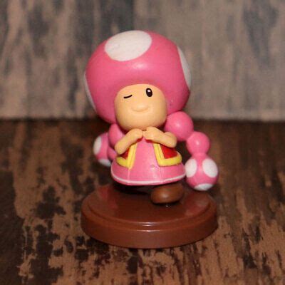 CHOCO EGG SUPER MARIO Bros. Toadette Kinopiko Mini Figure 2008 Nintendo ...