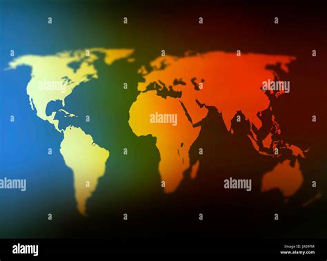 Timezone world map day night hi-res stock photography and images - Alamy