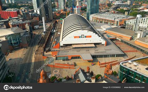 Manchester Central Station Aerial View Manchester United Kingdom August ...