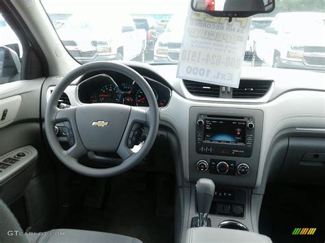 2017 Chevrolet Traverse LS Dark Titanium/Light Titanium Dashboard Photo #121941025 | GTCarLot.com