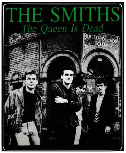 THE SMITHS THE QUEEN IS DEAD VINYL STICKER