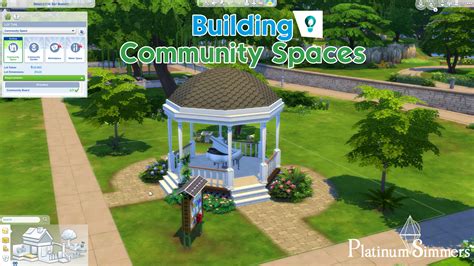 The Sims 4 Eco Lifestyle – Building Community Spaces – Platinum Simmers