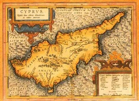 History of North Cyprus | North cyprus, Ancient maps, Cyprus