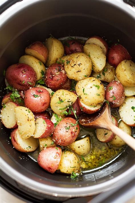 Instant Pot Potatoes with Garlic Brown Butter — Eatwell101