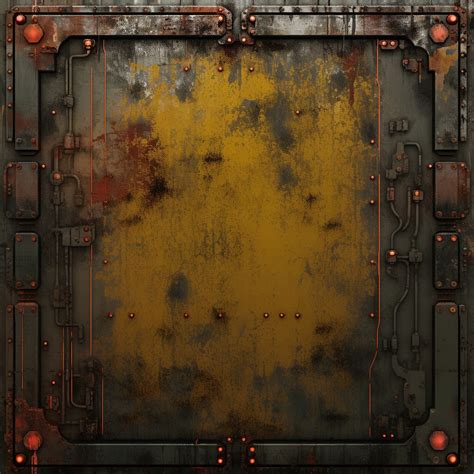 sci-fi panel texture, gritty grungy rusted gun metal gray,… | Flickr