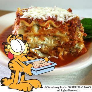 Win Garfield...Recipes with Cattitude! | Recipes, Classic lasagna ...