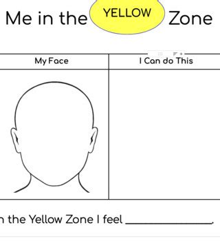 Me in the Yellow Zone by NLTEACH | TPT