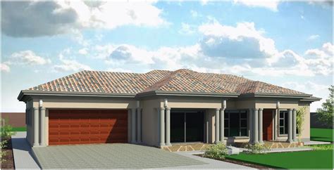 Skillion Roof House Plans in South Africa | Single Storey House Plans, Tuscan House Plans ...