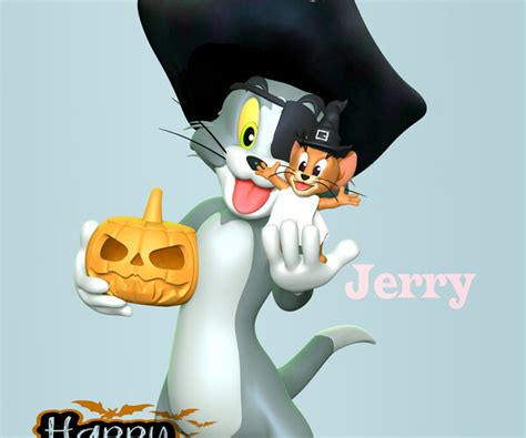 ArtStation - Tom - Jerry With Halloween | Resources