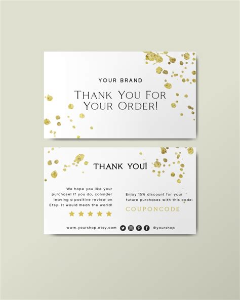 Thank You Cards Template | Thank You Cards Design & Inspirations