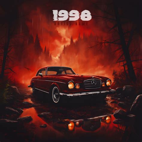 Album Cover Template "1998" Music Cover | PosterMyWall