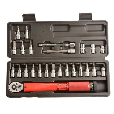 Buy XLLYBZ More Accurate 25Pcs Bike Torque Wrench 1/4 Inch Set - 2 To ...