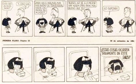 La primera historieta de Mafalda | Hace 56 años se publicó por primera ...