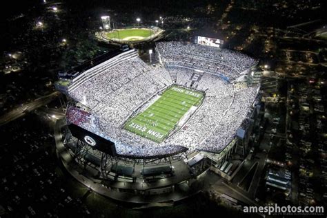 William Ames Photography | Penn State White Out and Stripe Out Posters