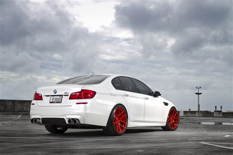 Wallpaper : BMW, M5, F10, white, rear view 5184x3456 - CoolWallpapers ...