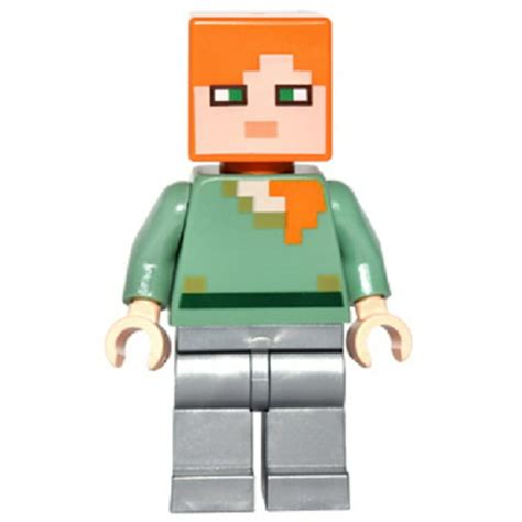 LEGO Minecraft Alex Minifigure (21135) - Walmart.com - Walmart.com