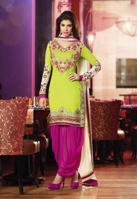 Designer Patiala Punjabi Suits Designs Latest Collection