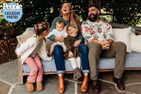 Jason Kelce and Wife Kylie Debut Their Family Holiday Card - Including Adorable Outtakes ...