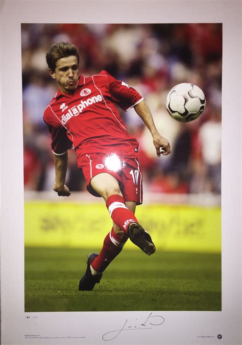 Signed Juninho Middlesbrough Photo - Its Signed Memorabilia