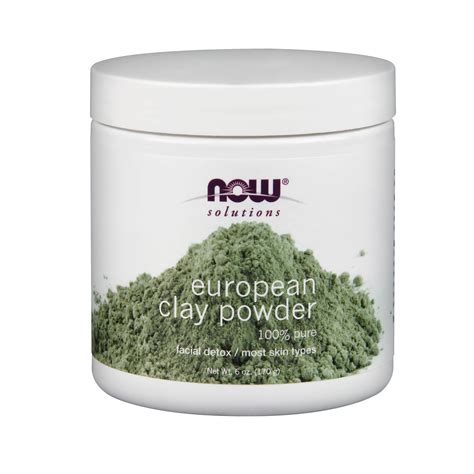 Amazon.com : NOW European Clay Powder, 6-Ounce : Facial Masks : Beauty