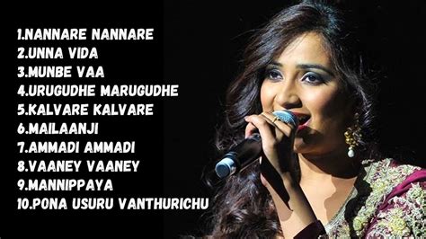 Shreya Ghoshal songs|| Love songs|| Tamil songs|| Shreya Goshal|| Tamil ...