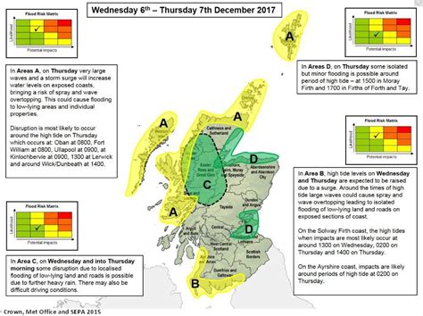 Storm Caroline: Map shows how flooding could impact Scotland | Press ...