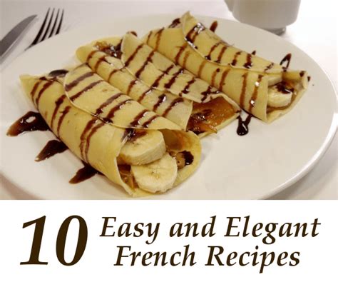 Easy French Food Recipes For School | Besto Blog