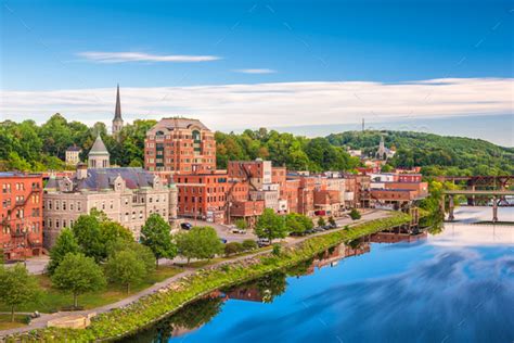 Augusta, Maine, USA Skyline Stock Photo by SeanPavone | PhotoDune