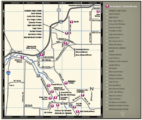 Woodinville Wine Country Map - Woodinville WA • mappery