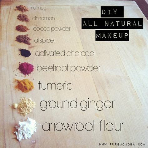 DIY: Make Up with 10 Organic Ingredients | All natural makeup, Organic makeup, Makeup recipes