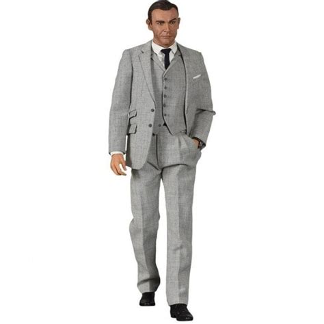 James Bond Goldfinger 1/6 James Bond Grey Suit