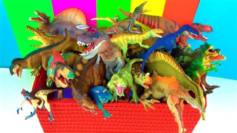 DINOSAUR Box TOY COLLECTION What’s in the Box: Dinosaurs and Reptiles - Fun and Educational ...