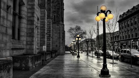 HD wallpaper: street, street light, rain, city, filter, vehicle ...