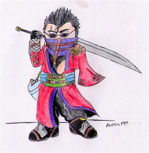 Toon Auron - FFX by SilverB-2814 on DeviantArt