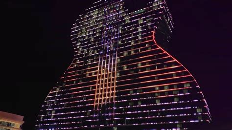 The Guitar Hotel Light Show - YouTube