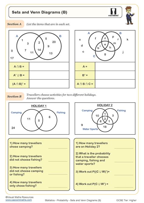 exposure Contradiction Seduce questions on sets and venn diagrams pdf Assassinate Unforgettable ...