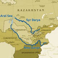 Amu Darya River Map - Alexia Lorraine