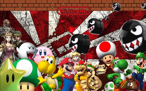 Nintendo Characters Desktop Wallpapers on WallpaperDog