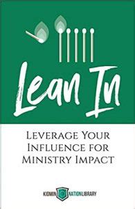 Lean In Book Review and Giveaway – Deeper KidMin