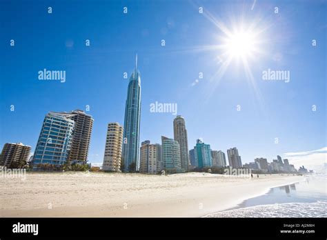 Skyline Gold Coast Australia Stock Photo - Alamy