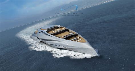 229m giga yacht concept VALKYRIE © Chalhun Design — Yacht Charter & Superyacht News