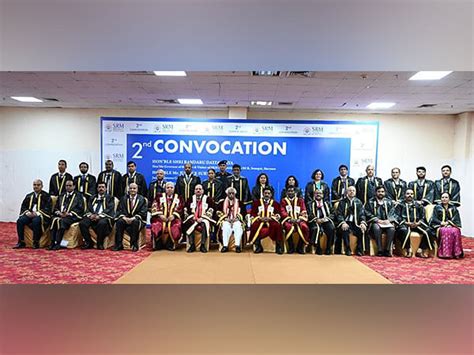 2nd Annual Convocation of SRM University Delhi-NCR Sonepat Conducted at JLNS Auditorium ...