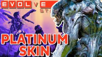 Evolve Stage 2: Platinum Goliath Skin All Stages - YouTube