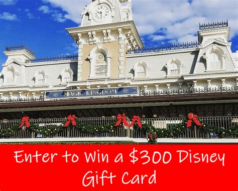 12 Blogs of Disney Christmas Gift Card Giveaway · Enter to WIN!!