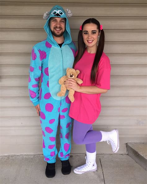 Sully and Boo || Couple Halloween Costume #SullyandBoo #MonstersInc # ...