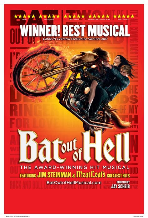 Meat Loaf musical "Bat Out of Hell" set for fall opening on the Las Vegas Strip - VegasChanges