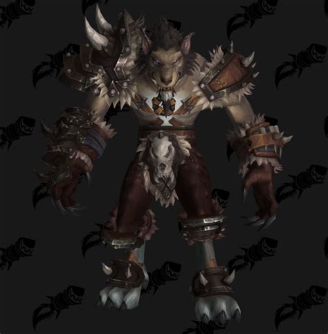 Mag'har heritage armor looks incredible on a worgen. : r/Transmogrification