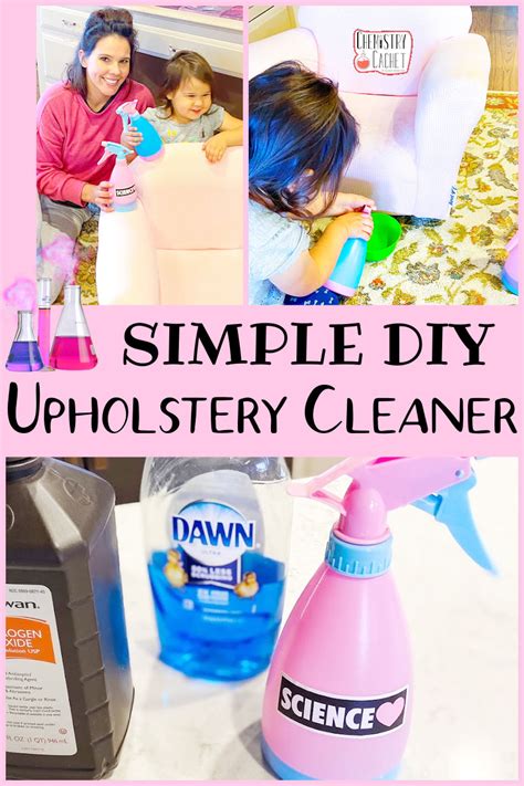 DIY Upholstery Cleaner Based On Science